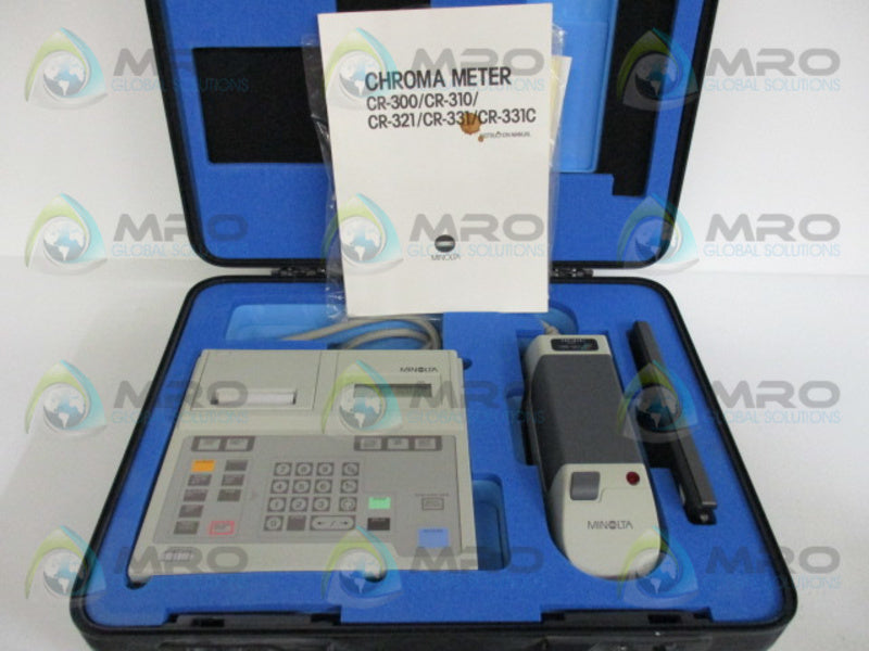 MINOLTA DP-301 CR-321 CHROMA METER DATA PROCESSOR  NSMP