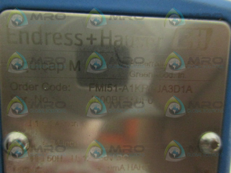 ENDRESS+HAUSER LIQUICAP M FMI51-A1KRDJA3D1A LEVEL MEASUREMENT 24"  NSNP