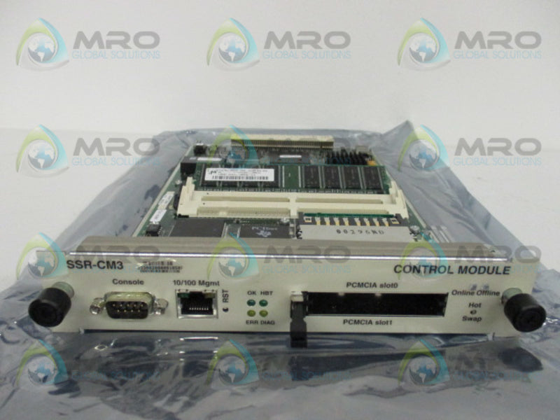 ENTERASYS SSR-CM3-128 CONTROL MODULE  NSMP