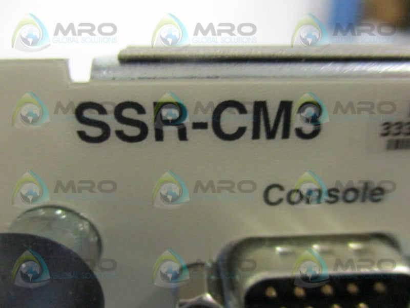 ENTERASYS SSR-CM3-128 CONTROL MODULE  NSMP