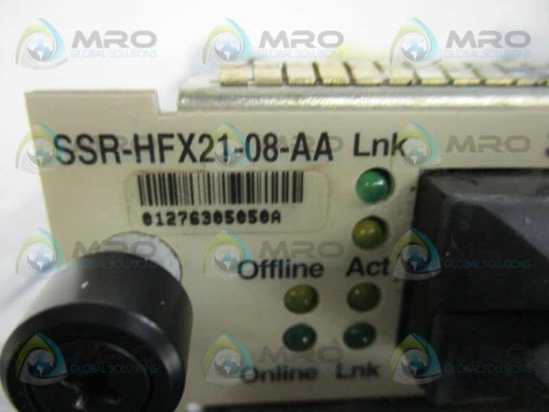 ENTERASYS SSR-HFX21-08-AA ROUTER MODULE  UNMP