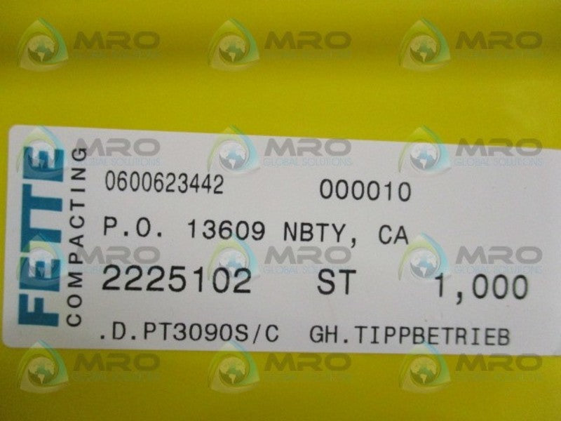 FETTE 0600623442 OPERATING CONTROLLER  NSNP