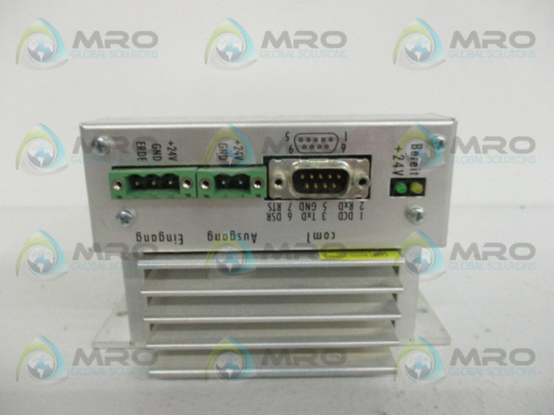 BACHMANN USV 24/12B-09990/00 POWER SUPPLY  UNMP