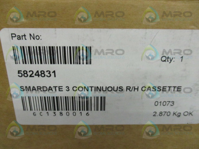 MARKEM IMAJE 5824831 SMARTDATE 3 REF S3 CASSETTE ASSEMBLY NSMP