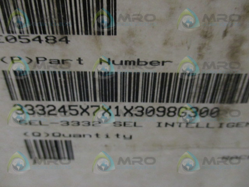 SEL SEL-3332 333245X7X1X3098G300 INTELLIGENT ACTUATOR  NSMP