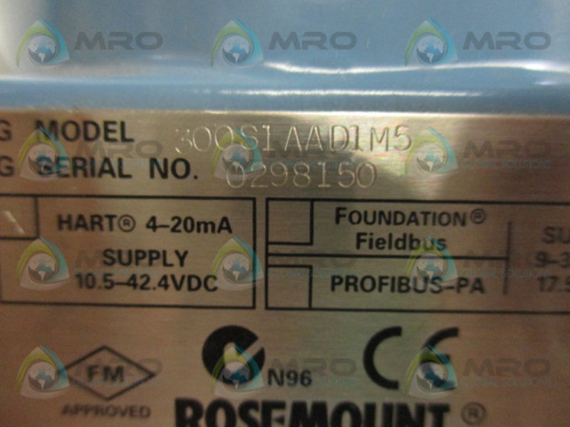 ROSEMOUNT 3051S2CD2A2B12A1AD1M5 TRANSMITTER  NSNP