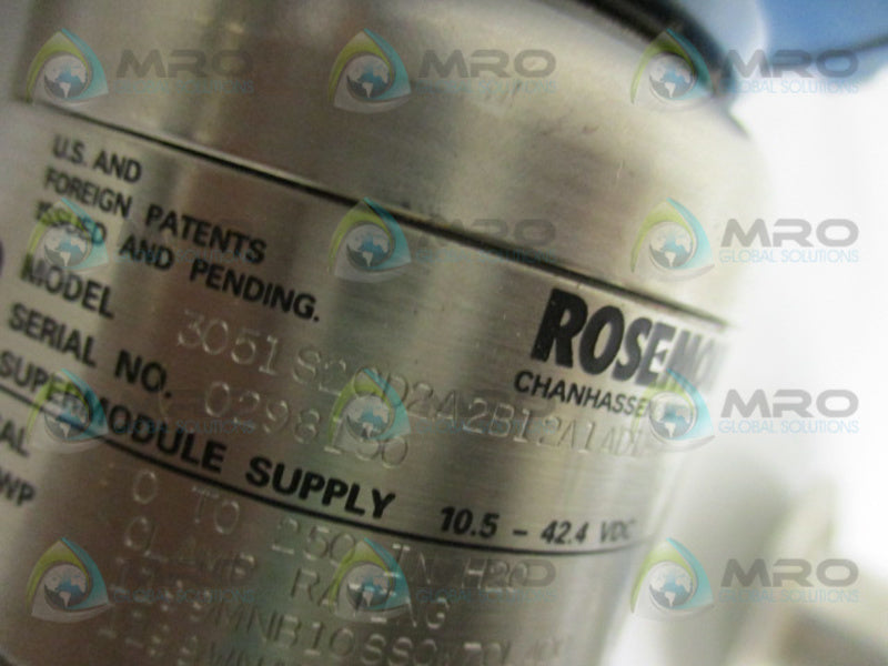ROSEMOUNT 3051S2CD2A2B12A1AD1M5 TRANSMITTER  NSNP