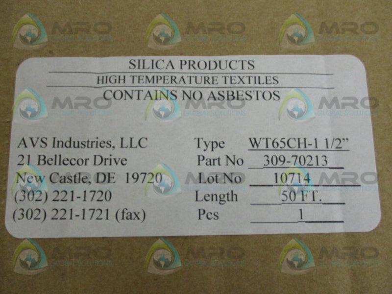 AVS INDUSTRIES 309-70213 HIGH TEMPERATURE TEXTILES  NSMP