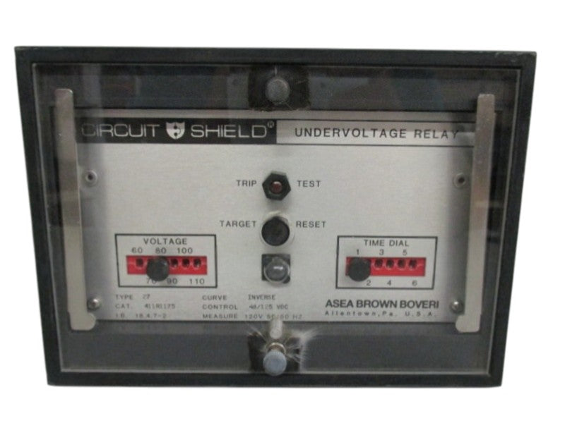 ASEA BROWN BOVERI 411R1175 UNDERVOLTAGE RELAY  UNMP