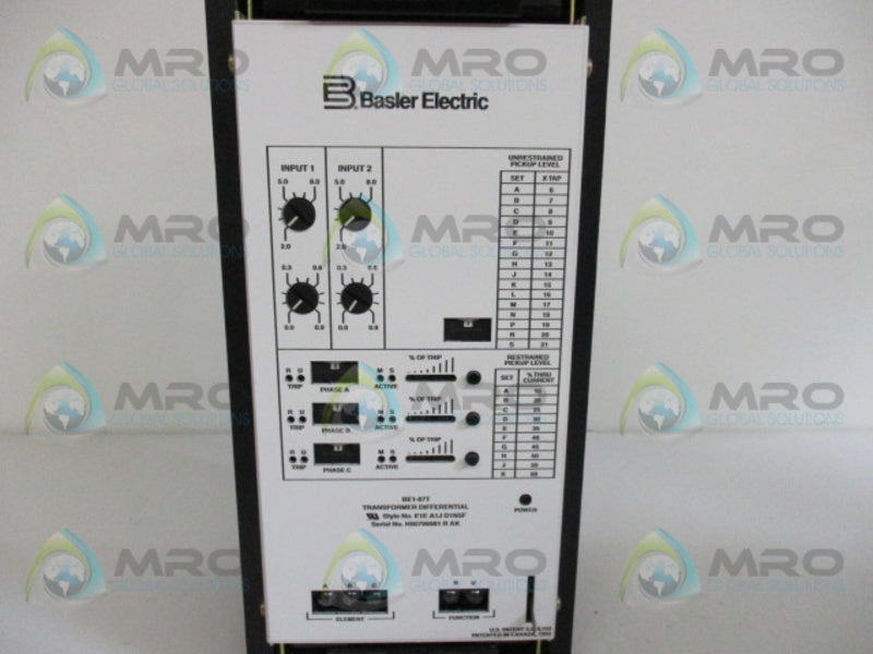 BASLER ELECTRIC BE1-87TE1EA1JD1N5F  NSMP