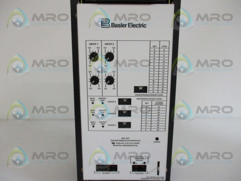 BASLER ELECTRIC BE1-87TE1EA1JC0S0F  NSMP