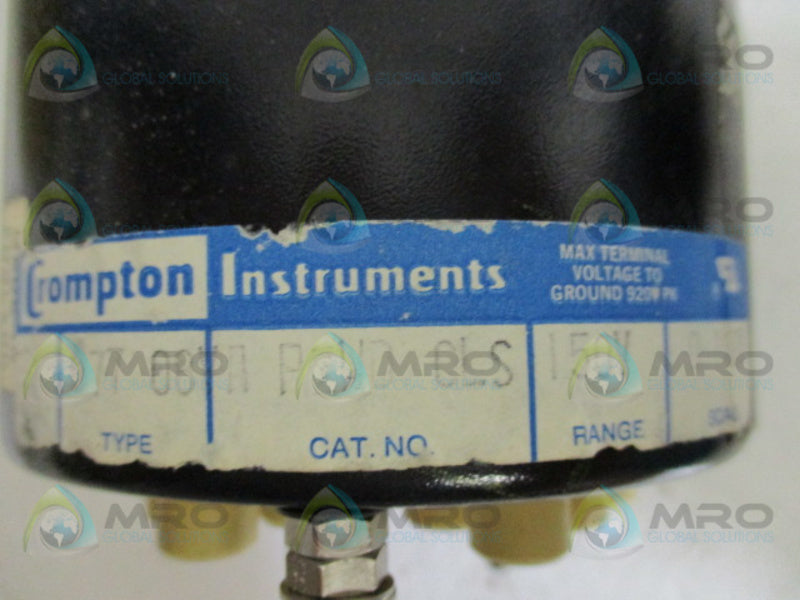 CROMPTON 07708VAPZWDCLS VOLT METER  NSNP