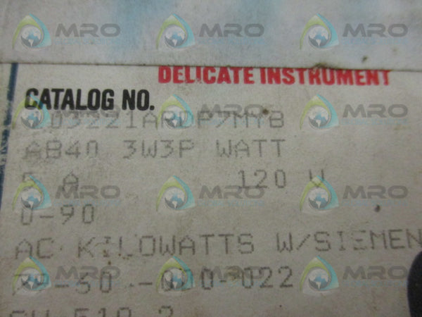 YOKOGAWA 103221ARDP7MYB METER (AS PICTURED)  NSMP