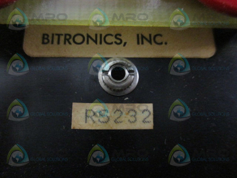 BITRONICS RS232 METER  NSMP