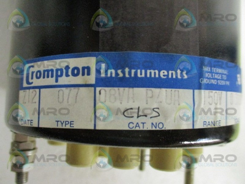 CROMPTON 07708VAPZUACLS VOLT METER  NSNP