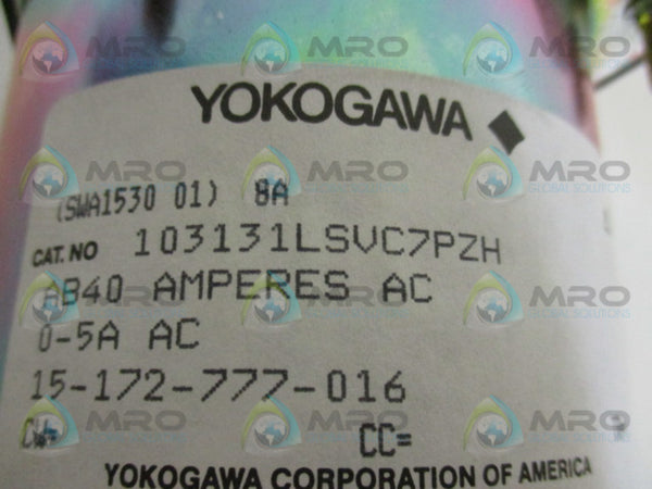 YOKOGAWA 103131LSVC7PZH METER  NSMP