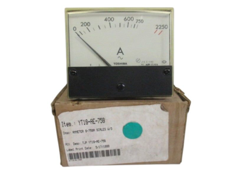 TOSHIBA YT10-AE-750 METER  NSMP