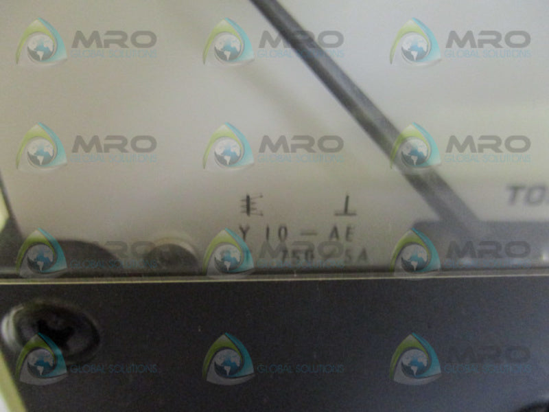 TOSHIBA YT10-AE-750 METER  NSMP
