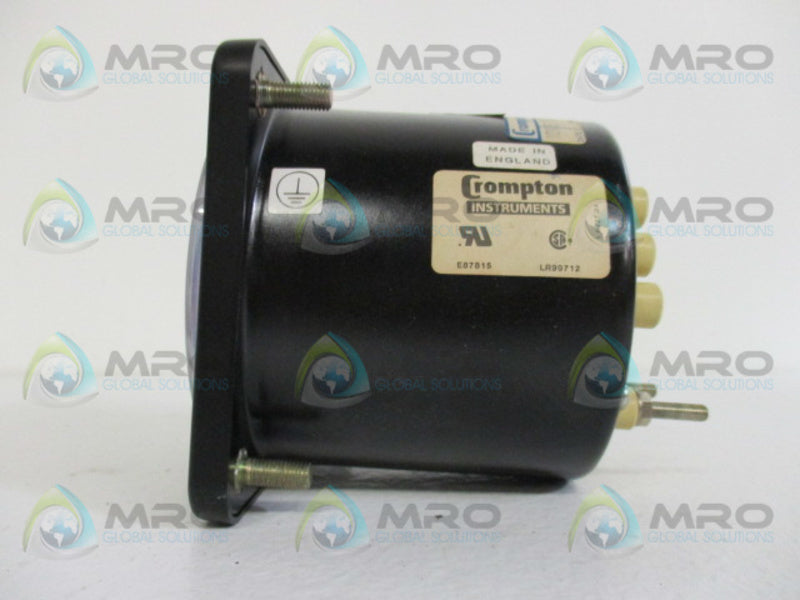 CROMPTON ABB 07716FULSLSSM PANEL METER 0-6ACA  NSNP