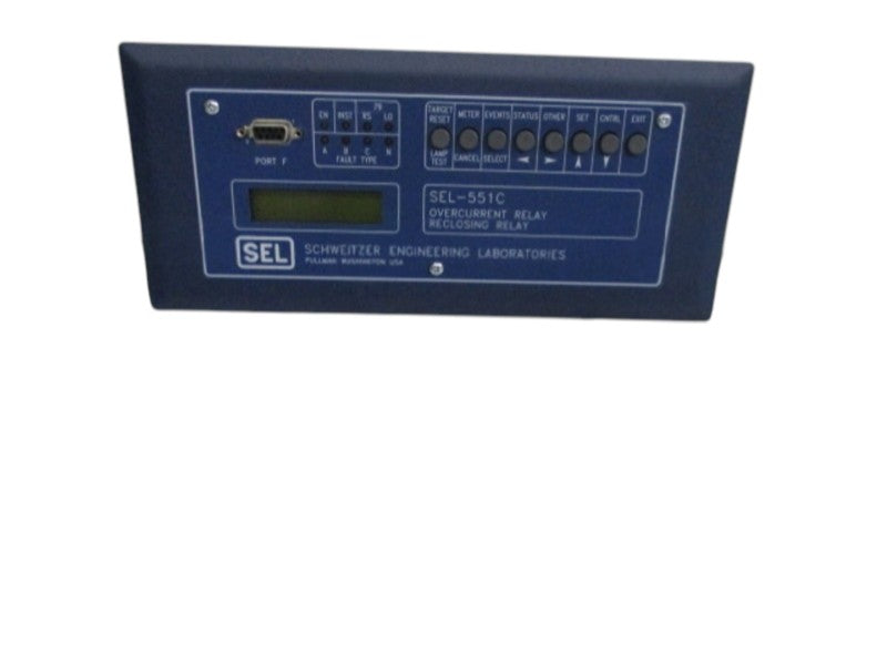 SEL SEL-551C 0551C0C2533X OVERCURRENT RELAY RECLOSING RELAY  NSMP