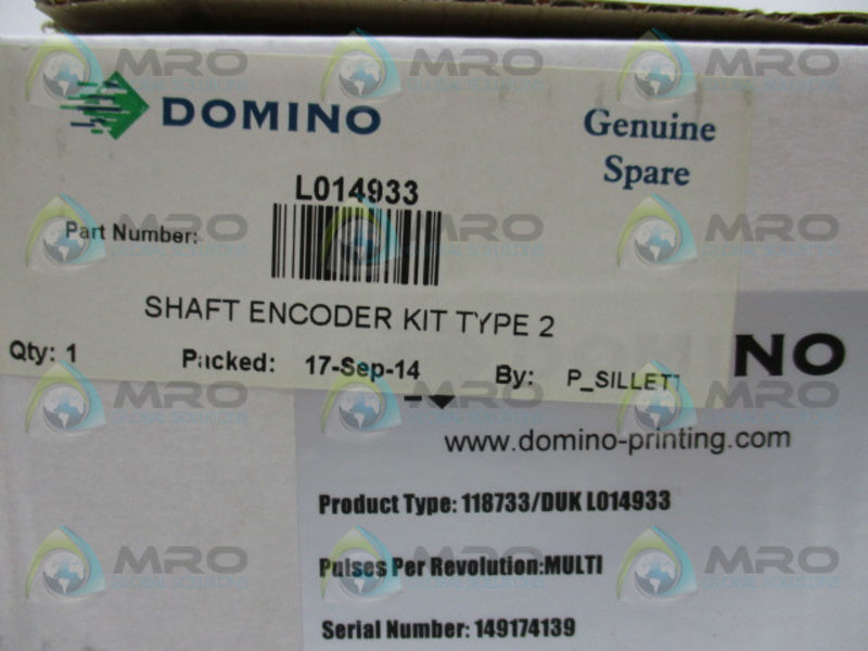 DOMINO 118733/DUK L014933 SHAFT ENCODER KIT  NSFS