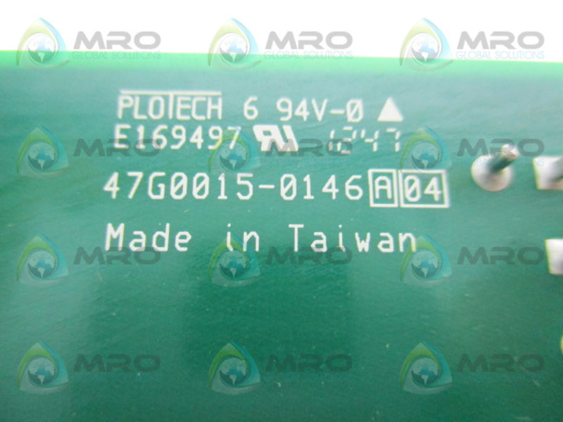 PLOTECH 47G0015-0146 CIRCUIT BOARD  NSNP