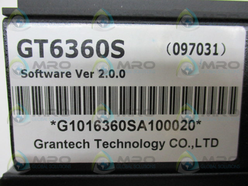 GRANTECH TECHNOLOGY GT6360S MONITOR  NSMP