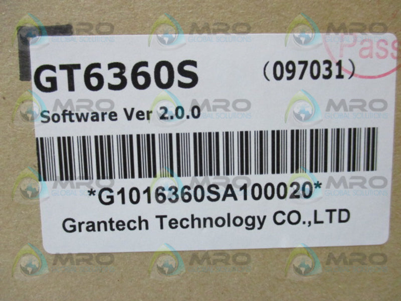 GRANTECH TECHNOLOGY GT6360S MONITOR  NSMP