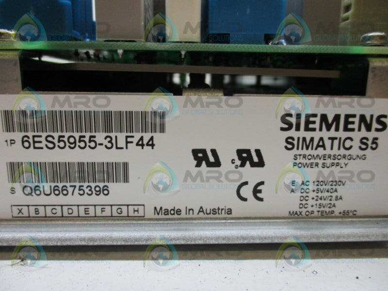 SIEMENS SIMATIC S5 6ES5955-3LF44  NSMP
