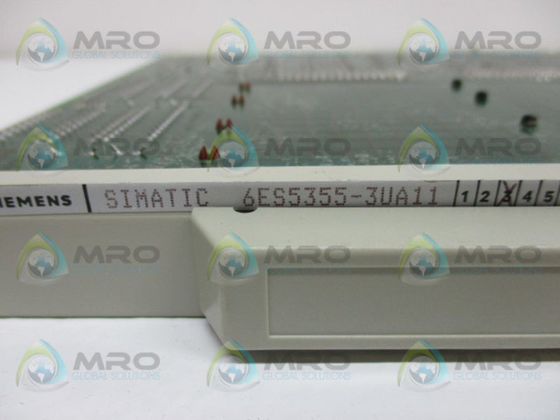SIEMENS SIMATIC 6ES5355-3UA11 MEMORY MODULE  UNMP