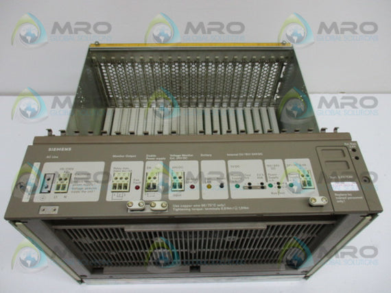 SIEMENS SIMATIC S5 6ES5155-3UA11 RACK  UNMP