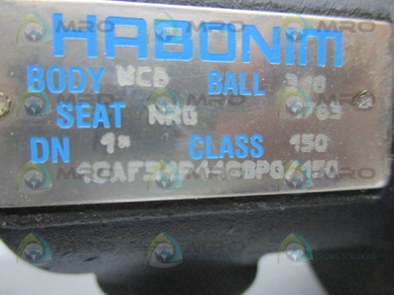 HABONIM 10AF31P4466PG-150 FLANGED BALL VALVE  NSNP