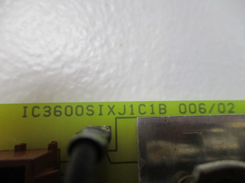GENERAL ELECTRIC IC3600SIXJ1C1B NSMP