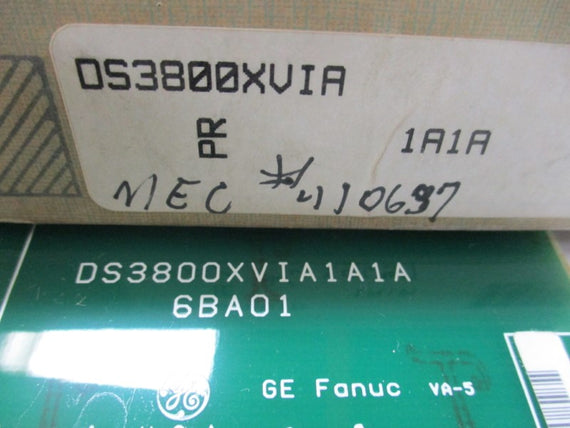 GENERAL ELECTRIC DS3800XVIA1A1A NSMP