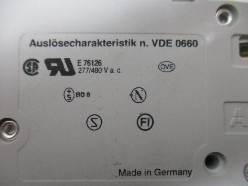 ABB S271-K4A CIRCUIT BREAKER 4A 400V  UNMP