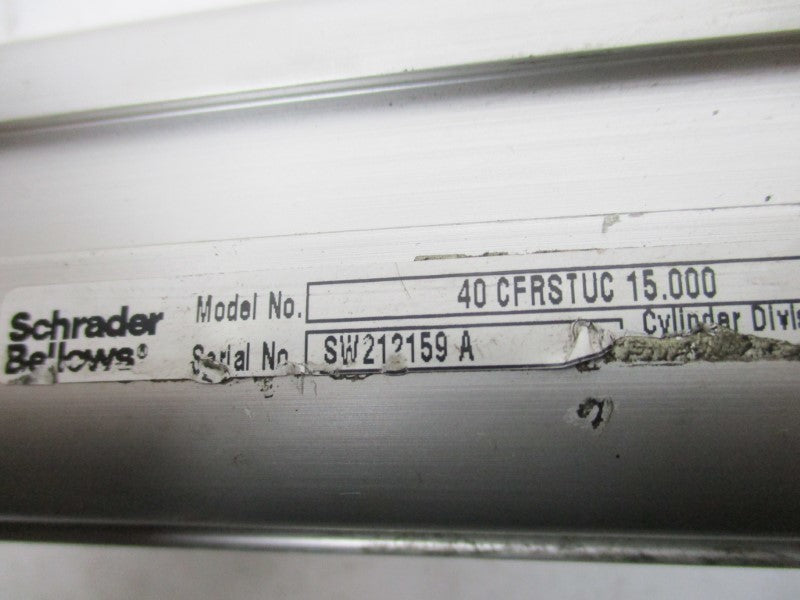 SCHRADER BELLOWS 40CFRSTUC15.000  UNMP