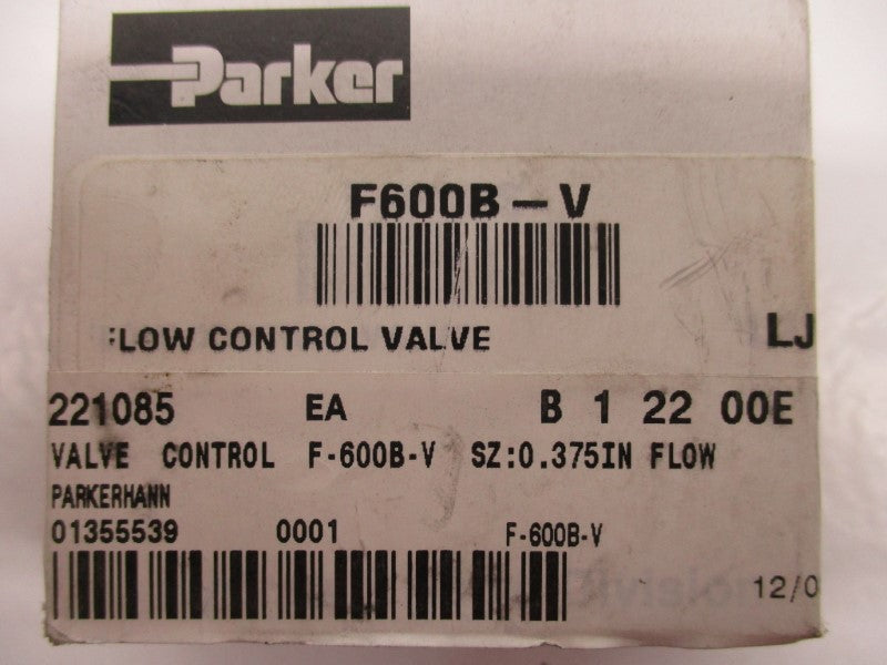 PARKER F600B-V  NSMP
