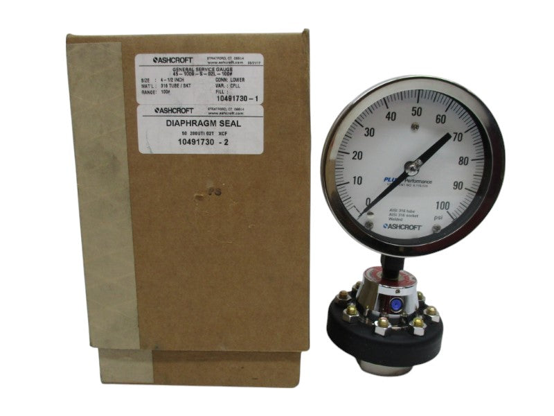 ASHCROFT 45-1009-S-02L-100# NSMP