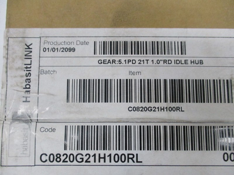 HABASIT C0820G21H100RL NSMP