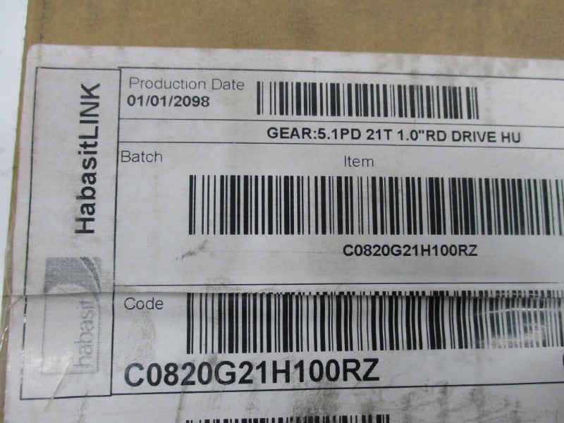 HABASIT C0820G21H100RZ NSMP