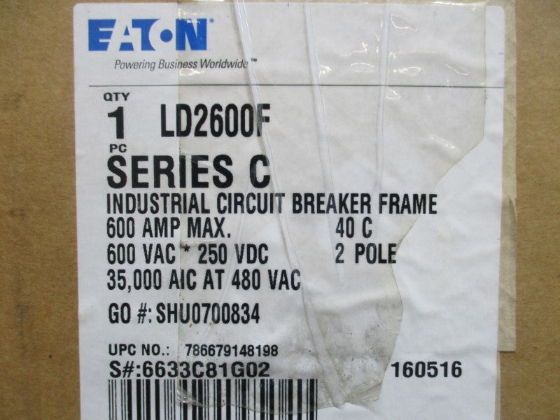EATON LD2600F 600V NSMP