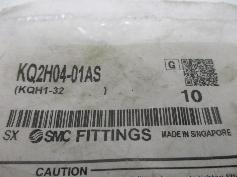 SMC KQ2H04-01AS (PKG OF 10) NSMP