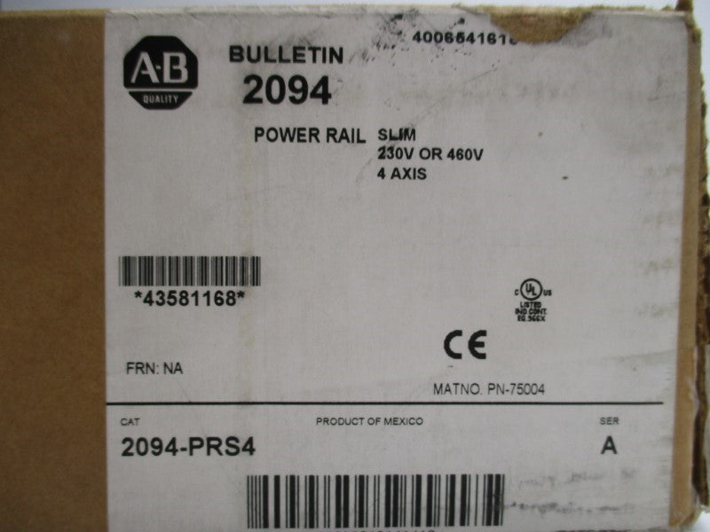 ALLEN BRADLEY 2094-PRS4 SER. A 230VAC 6A NSMP