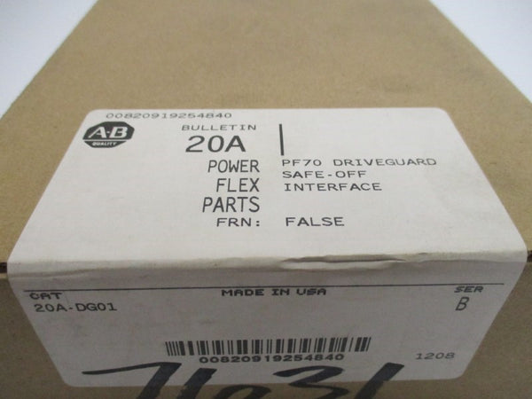ALLEN BRADLEY 20A-DG01 SER. B NSFS