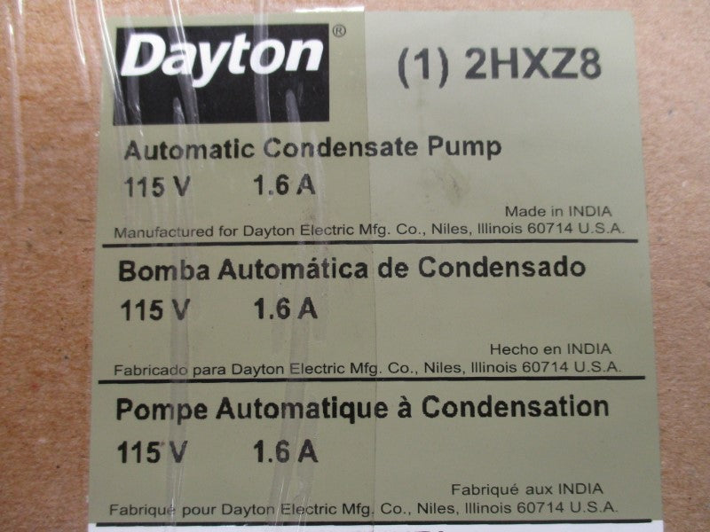 DAYTON 2HXZ8 NSMP