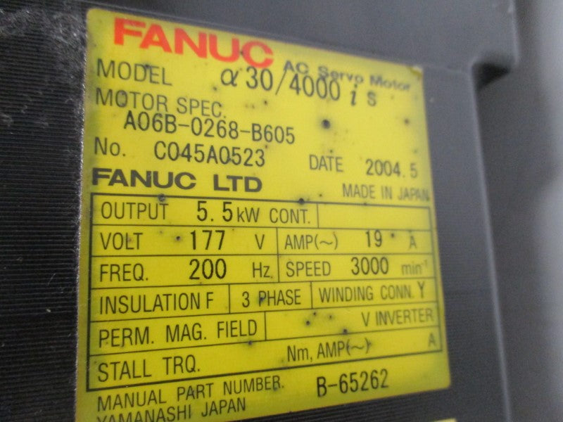 FANUC A06B-0268-B605 UNMP