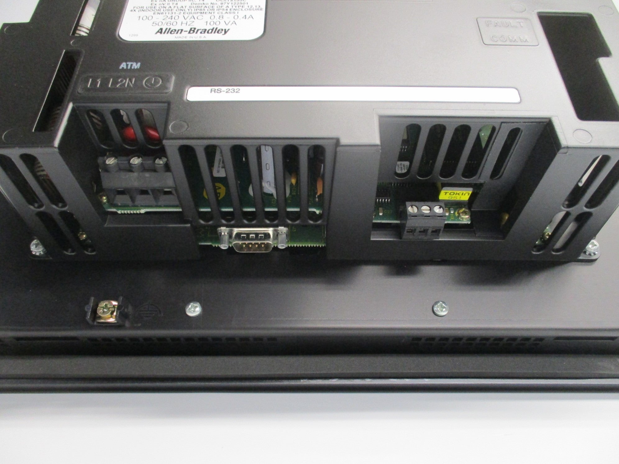 ALLEN BRADLEY 2711-T10G8 SER. A F/W 3.40 NSMP