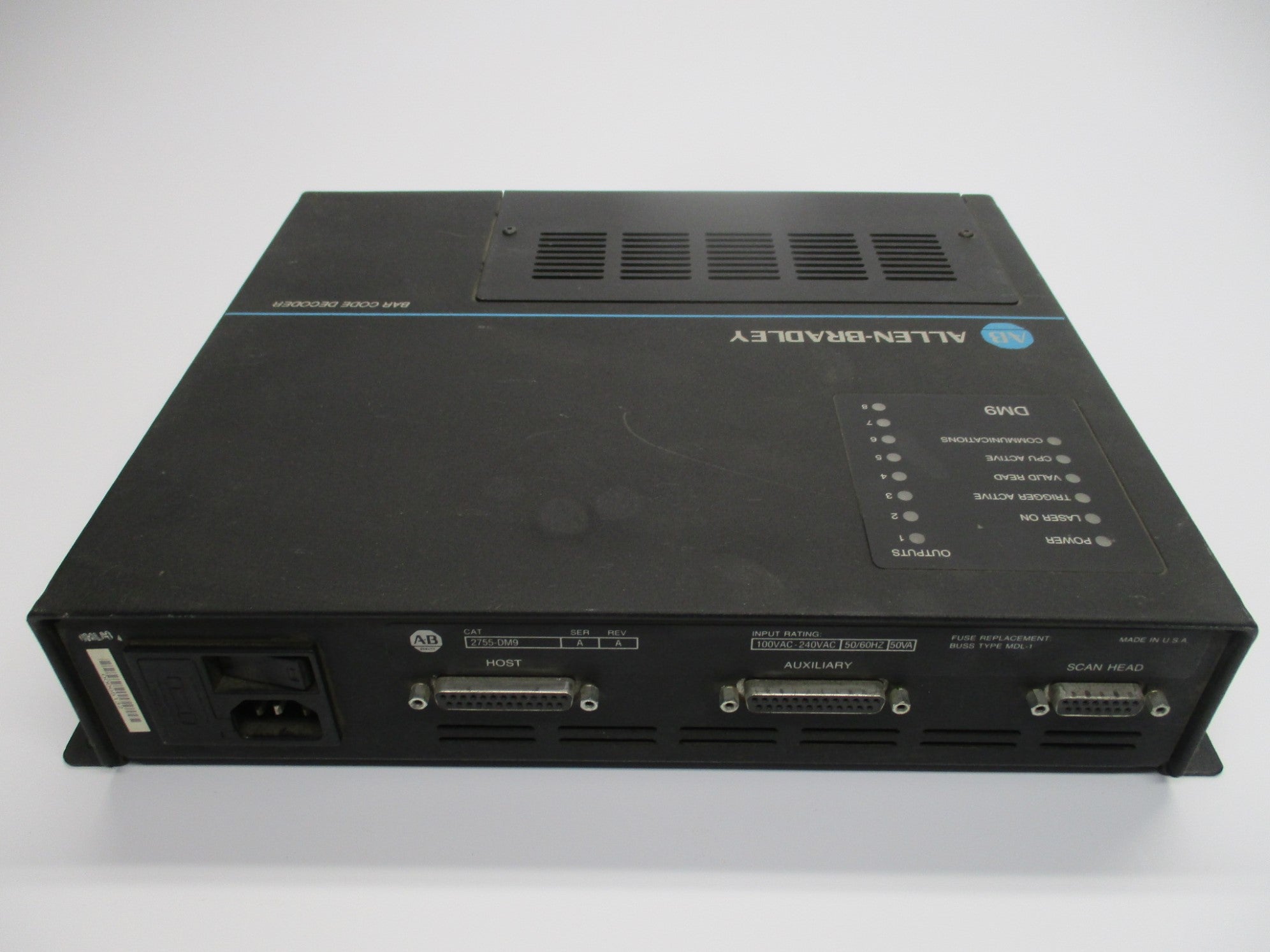 INDUSTRIAL SPARE PART 2755-DM9 SER. A UNMP