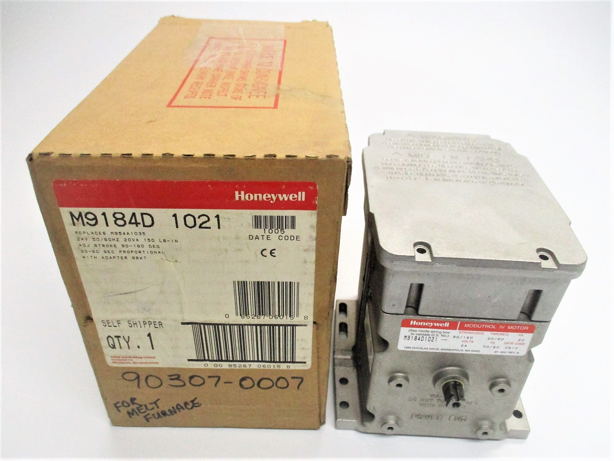 HONEYWELL M9184D1021 24V 30/60S REV. B NSMP