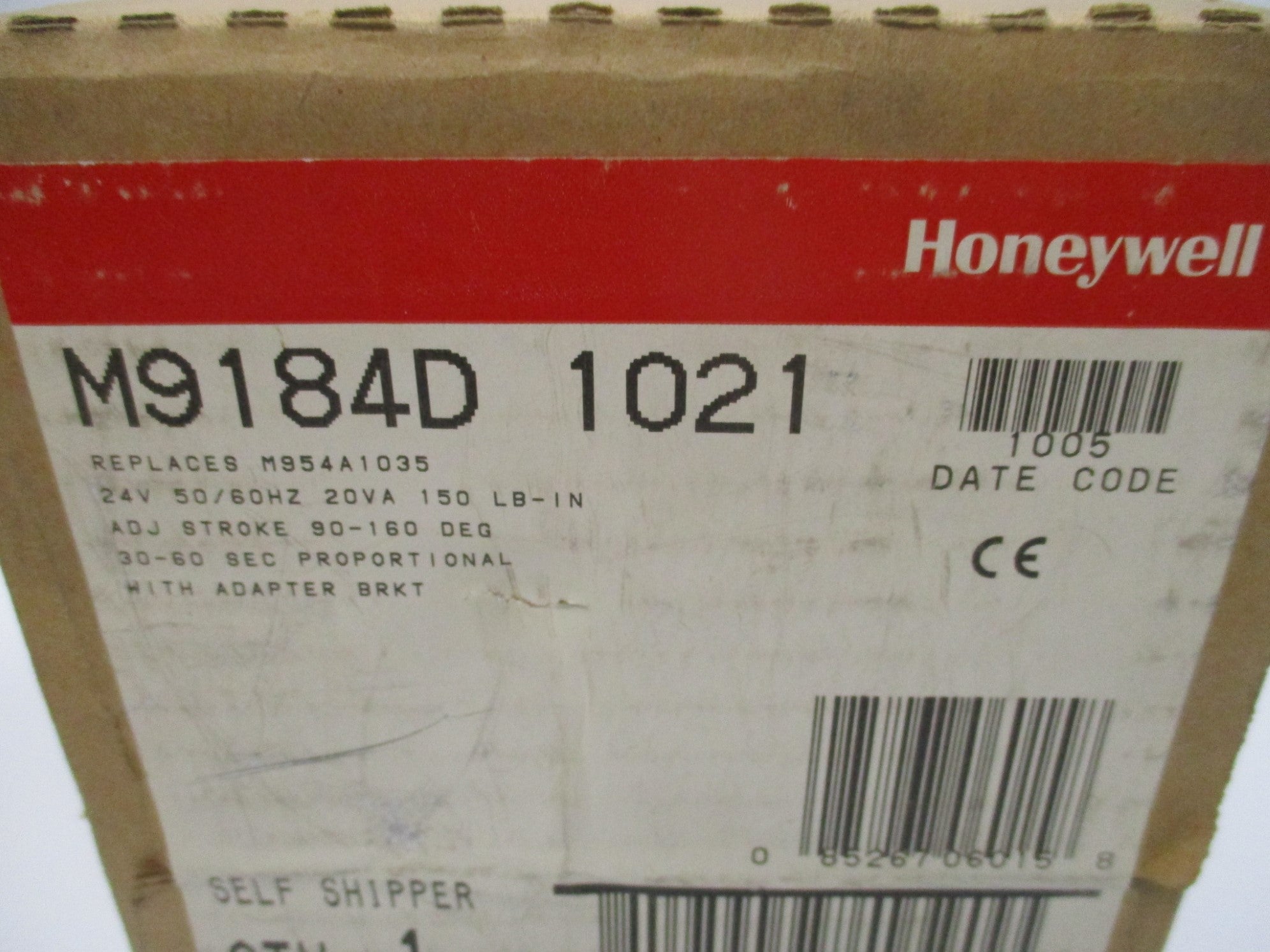 HONEYWELL M9184D1021 24V 30/60S REV. B NSMP